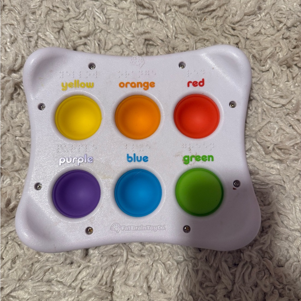 Fat Brain Toy Co. Dimpl Duo Colorful Sensory Toy